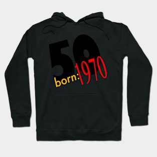 50-1970 - a celebration of 50 years Hoodie